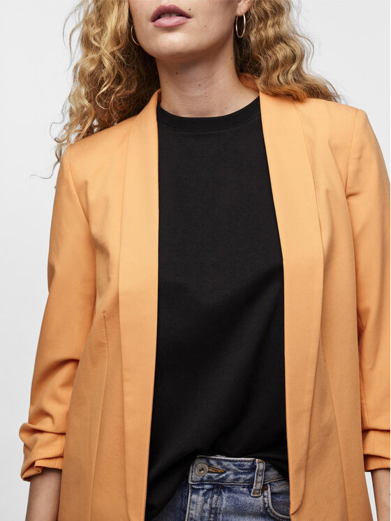 Pieces Pieces Suknjič Bosella 17090996 Oranžna Regular Fit