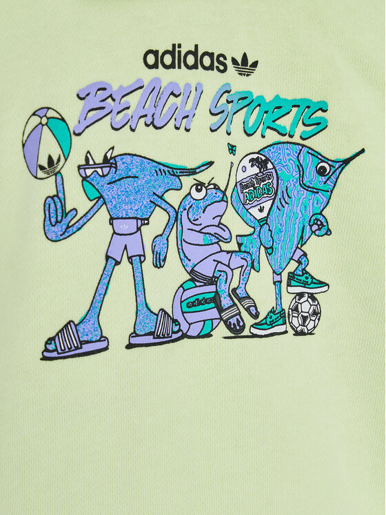 adidas adidas Treniņtērps Graphic HE6913 Zaļš Regular Fit