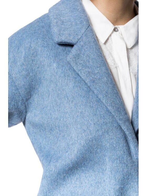 Tom Tailor Tom Tailor Cappotto COAT EGG SHAPE Blu Regular Fit