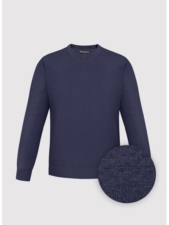Sweter, rozmiar 3XL, Granatowy, P25WB-2X-027