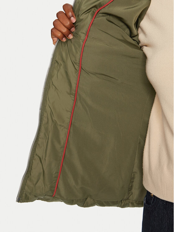 Tommy Hilfiger Tommy Hilfiger Kurtka puchowa DW0DW18312 Zielony Slim Fit