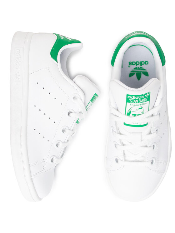 adidas Sneakersy Stan Smith C BA8375 Bila Modivo.cz