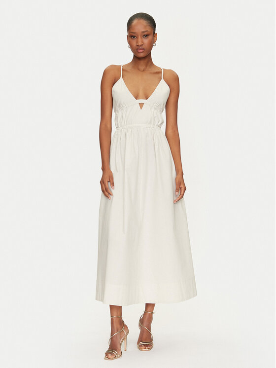 Herskind Herskind Sommerkleid Miranda 5571172 Écru Regular Fit