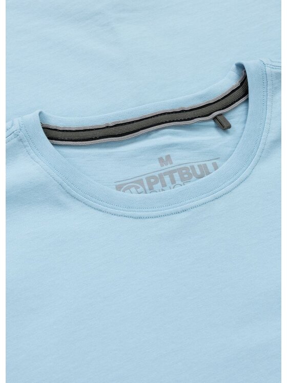 PITBULL PITBULL T-Shirt Koszulka męska SAN DIEGO BORN XXL Błękitny Regular Fit