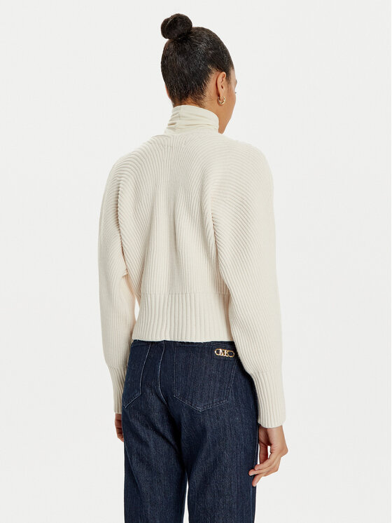 OUI OUI Kardigan 86691 Biały Regular Fit