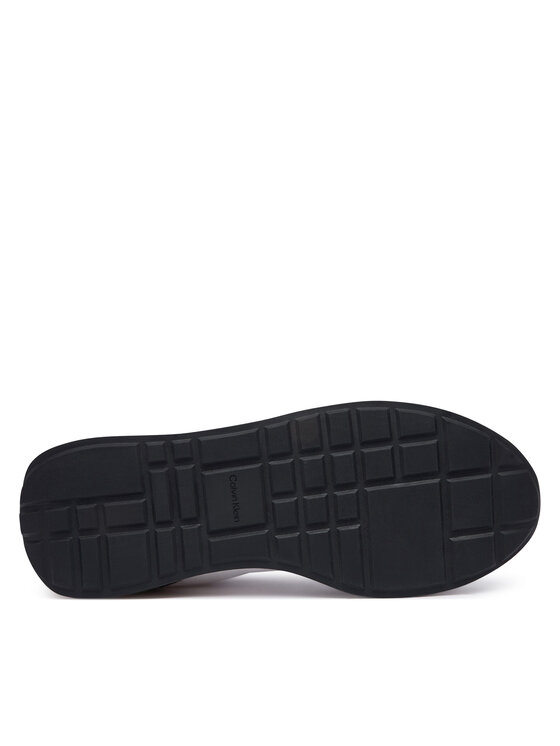 Calvin Klein Calvin Klein Сникърси Retro Runner Band Lth-Su HM0HM02212 Сив