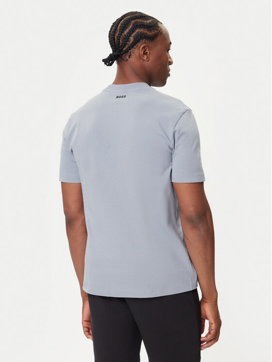 BOSS BOSS Тишърт Iconic TL 50543905 Сив Relaxed Fit