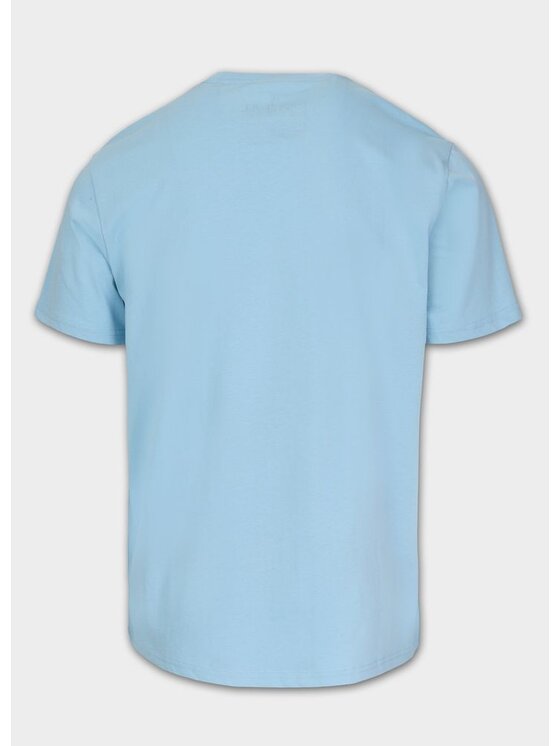 PITBULL PITBULL T-Shirt PALMS Niebieski jasny Regular Fit