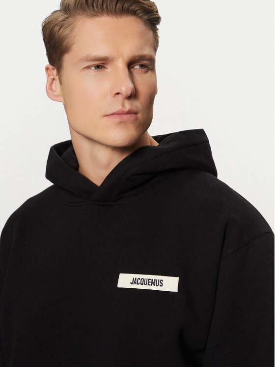 JACQUEMUS JACQUEMUS Μπλούζα 24E245JS247 Μαύρο Regular Fit