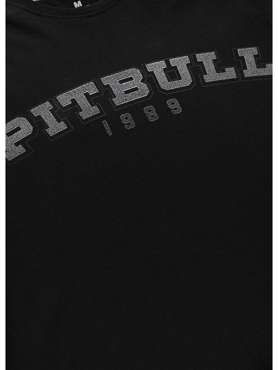 PITBULL PITBULL T-Shirt Koszulka Born in 1989 L Czarny Regular Fit