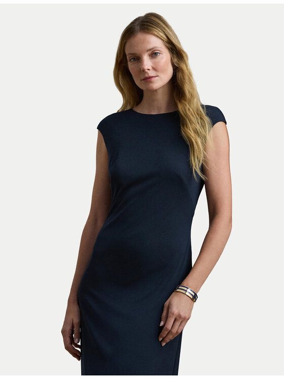 LAUREN RALPH LAUREN LAUREN RALPH LAUREN Večerní šaty 253957568001 Tmavomodrá