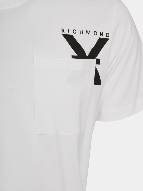 Richmond X Richmond X T-shirt Aubry UMP24048TS Bijela Regular Fit