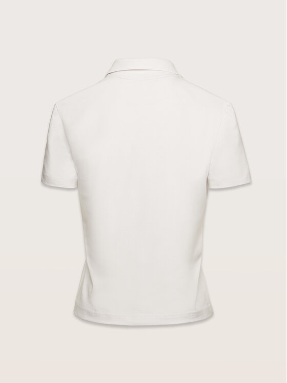La Mania La Mania Tričko LOUISE Biela Classic Fit