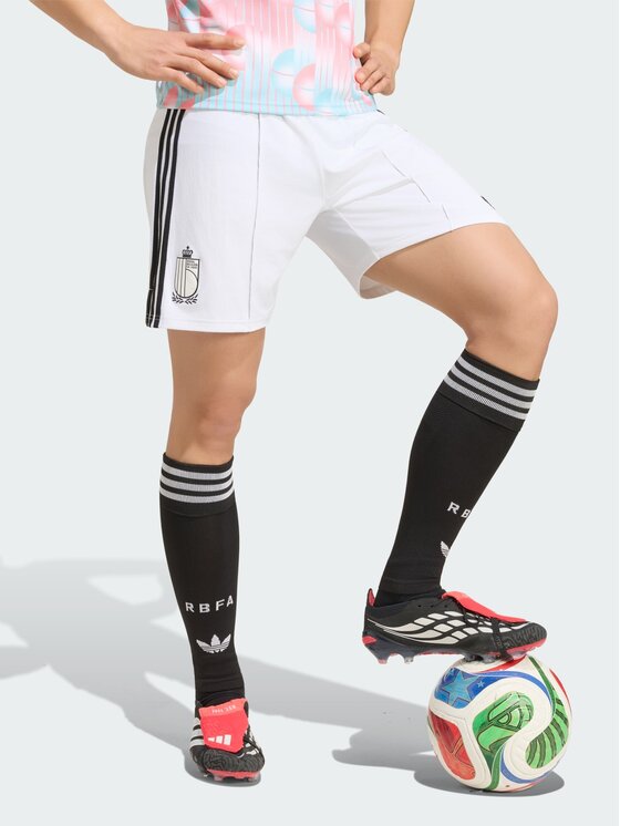 adidas adidas Szorty sportowe 161607 Biały Regular Fit