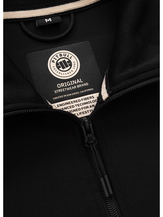 PITBULL PITBULL Bluza POWERS Czarny Regular Fit