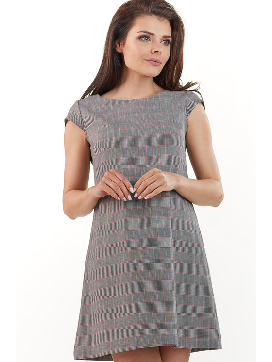 Infinite You Infinite You Sukienka letnia M168 Kolorowy Basic Fit