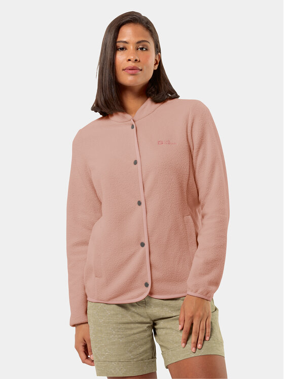 Jack Wolfskin Jack Wolfskin Polár kabát Light Curl 1711521 Rózsaszín Regular Fit