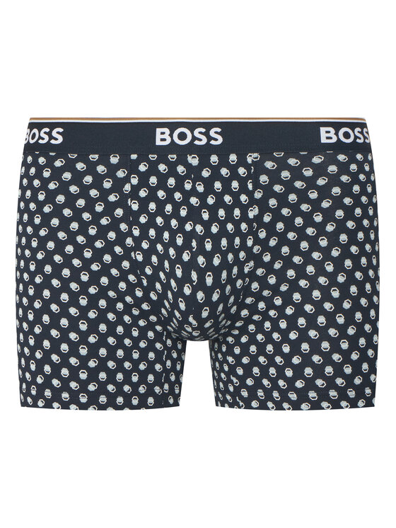 BOSS BOSS Комплект боксерки BoxerBr 3P Power Des 50554438 Тъмносин