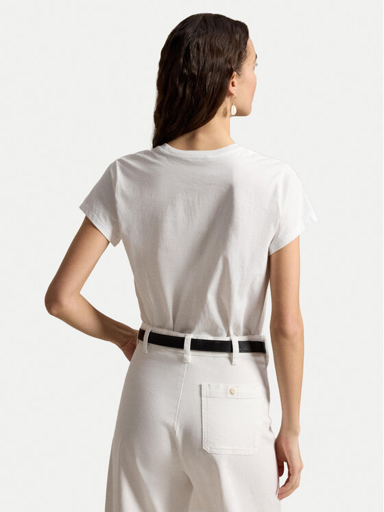 Polo Ralph Lauren Polo Ralph Lauren Тишърт 211B14605032 Бял Regular Fit