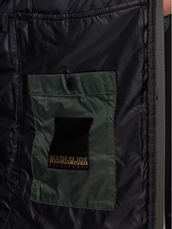 Napapijri Napapijri Kurtka zimowa Aerons NP0A4GJO Zielony Regular Fit