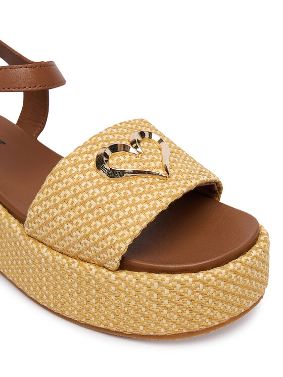 LOVE MOSCHINO LOVE MOSCHINO Сандали JA16127I0OJR610B Бежов