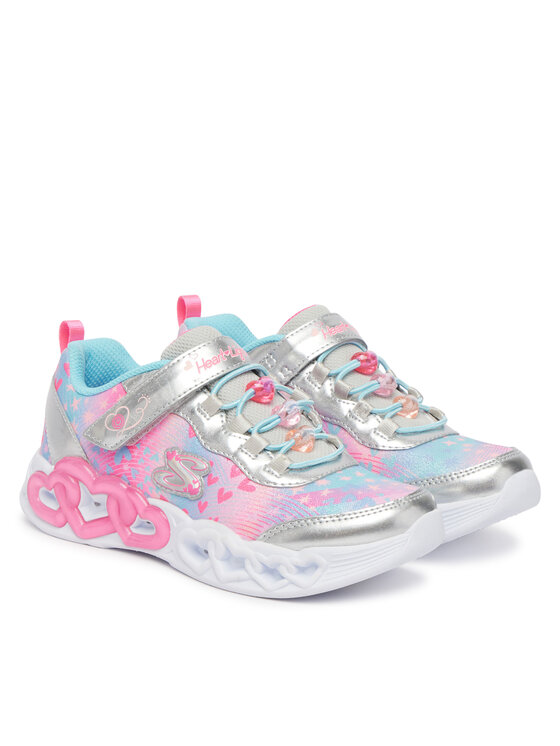 Skechers Skechers Snīkeri S-Lights Infinite Heart Lights-Heart Jewels 303261L/SMLT Daudzkrāsains