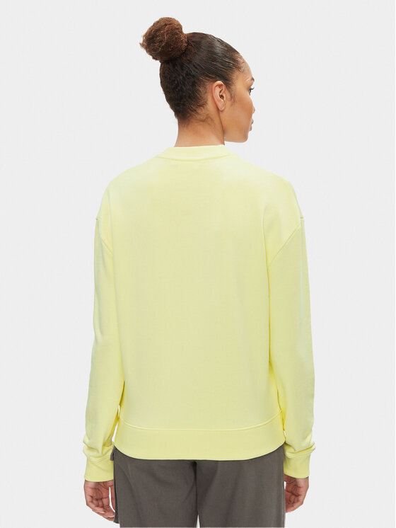 Calvin Klein Calvin Klein Bluza Hero Logo K20K205450 Żółty Regular Fit