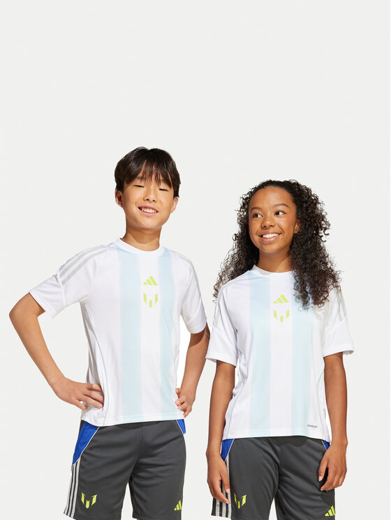 adidas adidas T-Shirt Messi Training JI5460 Biały Regular Fit