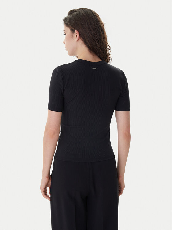 Calvin Klein Calvin Klein Tricou LV044D246G Negru Slim Fit