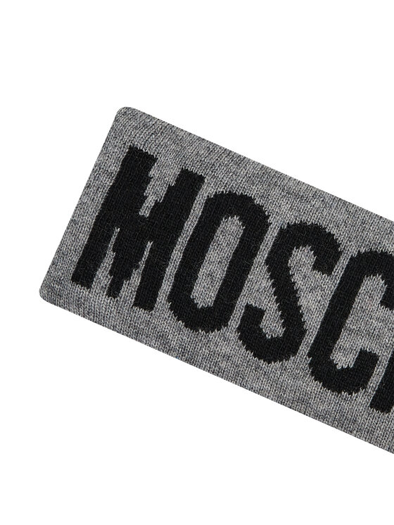 MOSCHINO MOSCHINO Textilná čelenka 65235 M2355 Sivá