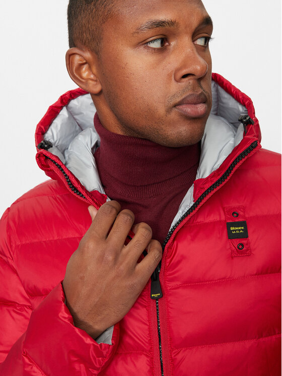 Blauer Blauer Giubbotto piumino 24WBLUC03023 Rosso Regular Fit