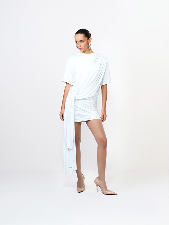 La Mania La Mania Abito da cocktail ANYA Celeste Basic Fit