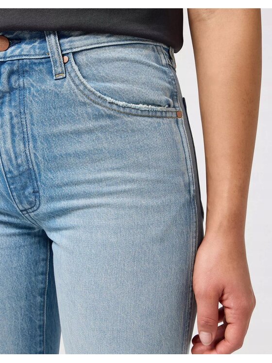 Wrangler Wrangler Jeansy Sunset 651 Niebieski Straight Fit