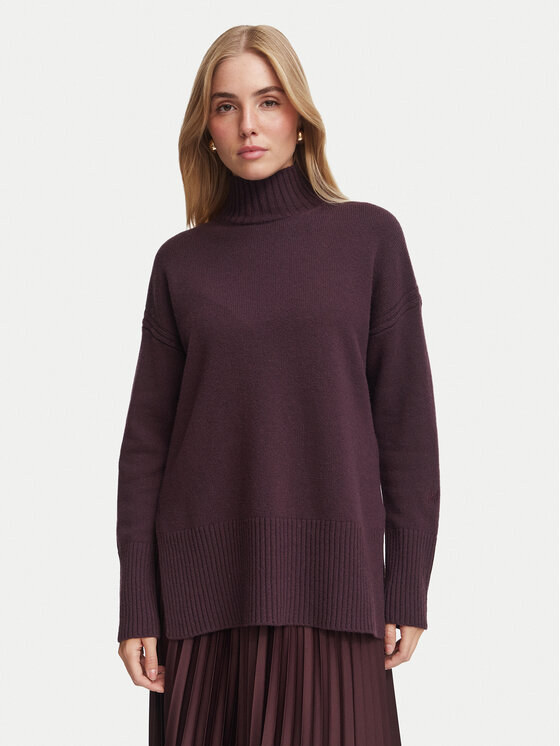 Marella Marella Rolák Quota 2623366305 Fialová Relaxed Fit