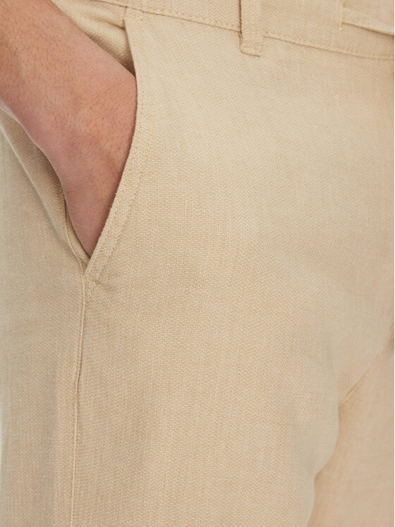 Selected Homme Selected Homme Chino kalhoty 16096687 Béžová Straight Fit