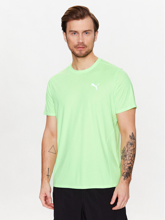 Puma Puma Treniņkrekls Run Favorite 523150 Zaļš Regular Fit