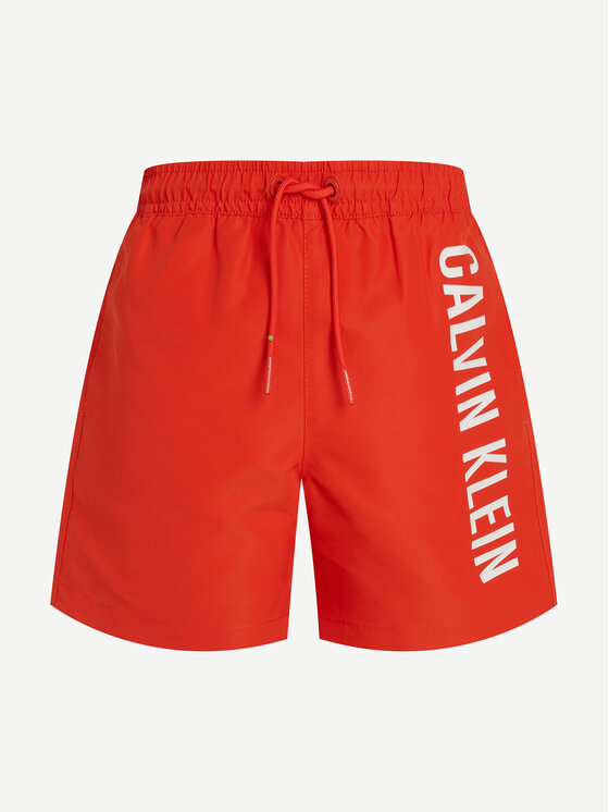 Calvin Klein Swimwear Calvin Klein Swimwear Úszónadrág KV0KV00053 Piros Regular Fit