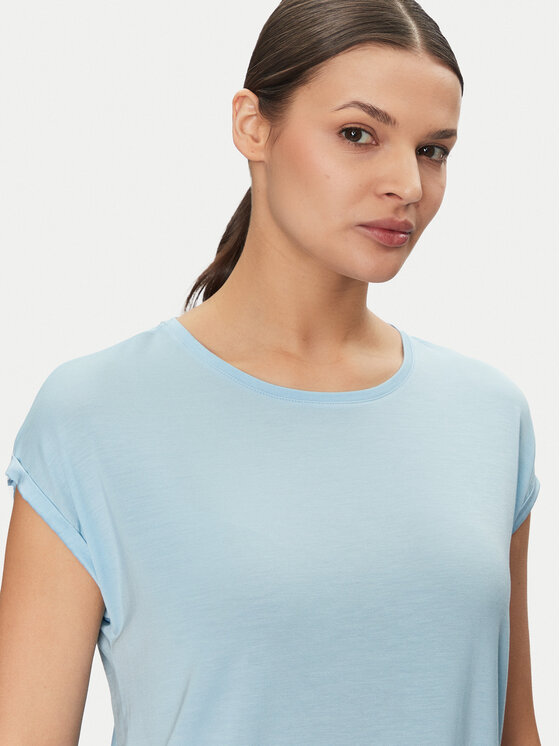 Vero Moda Vero Moda Tričko Ava 10284468 Modrá Regular Fit
