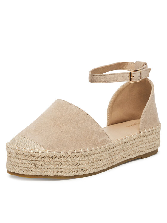 DeeZee DeeZee Espadryle WSS990-215 Beżowy