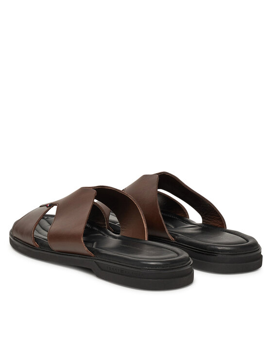 Tommy Hilfiger Tommy Hilfiger Pantoletten Premium Slipon Lh Sand FM0FM05357 Braun