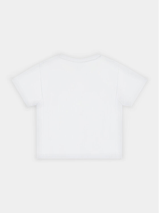 Guess Guess T-Shirt J4RI33 K8VA3 Weiß Boxy Fit