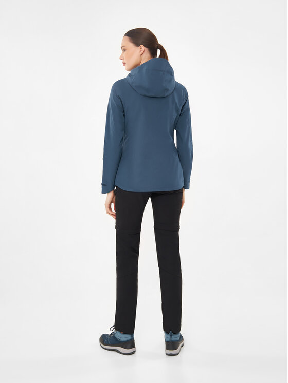 Viking Viking Kurtka softshell Trek Pro 2.0 Lady Granatowy Regular Fit