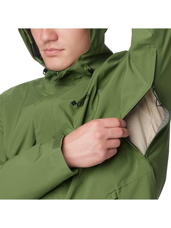 Columbia Columbia Kurtka outdoor 1988612 Zielony Regular Fit