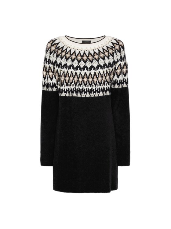 Elena Mirò Elena Mirò Maglione M508Z000643N0S2 Nero Regular Fit