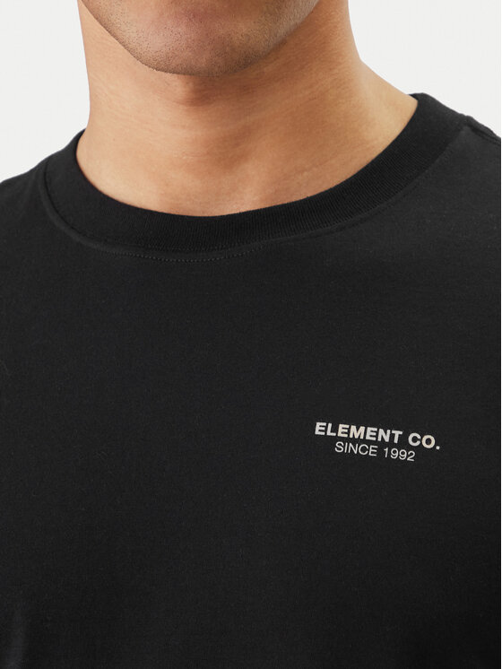 Element Element Tričko Element Co ELYZT00603 Čierna Regular Fit
