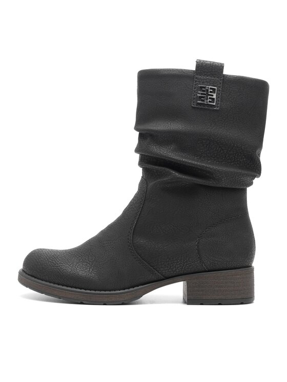 Rieker Rieker Schnürschuhe Z9583-00 Schwarz