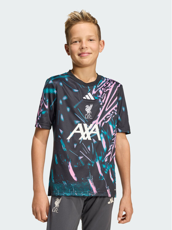 adidas adidas Koszulka techniczna Liverpool FC 25/26 Pre Match Jersey Kids Czarny Regular Fit