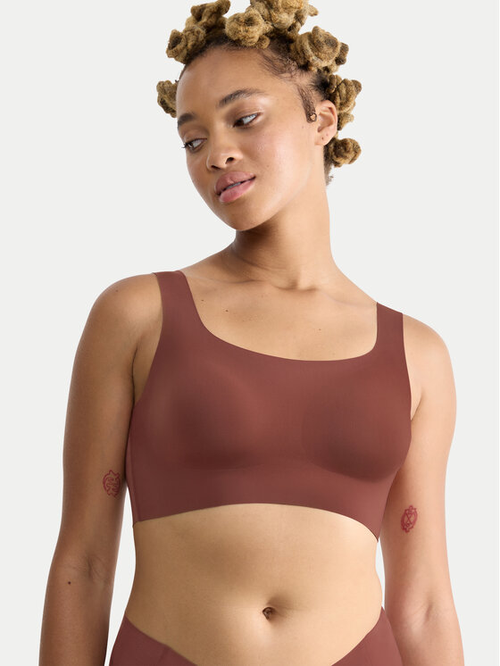 Sloggi Reggiseno top Zero Feel 10217786 Marrone, taglia : XL