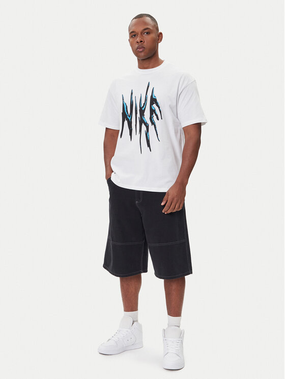 Nike Nike Tričko HV6692 100 Biela Loose Fit
