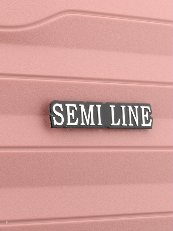 Semi Line Semi Line Μεγάλη Βαλίτσα T5779-3 Ροζ